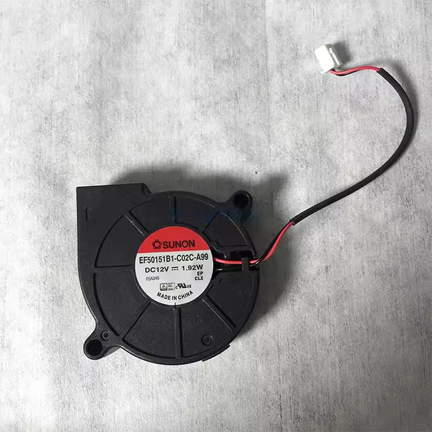 For SUNON EF50151B1-c02c-A99 DC12V-1.92W Ultra-thin Silent Cooling Fan Replace