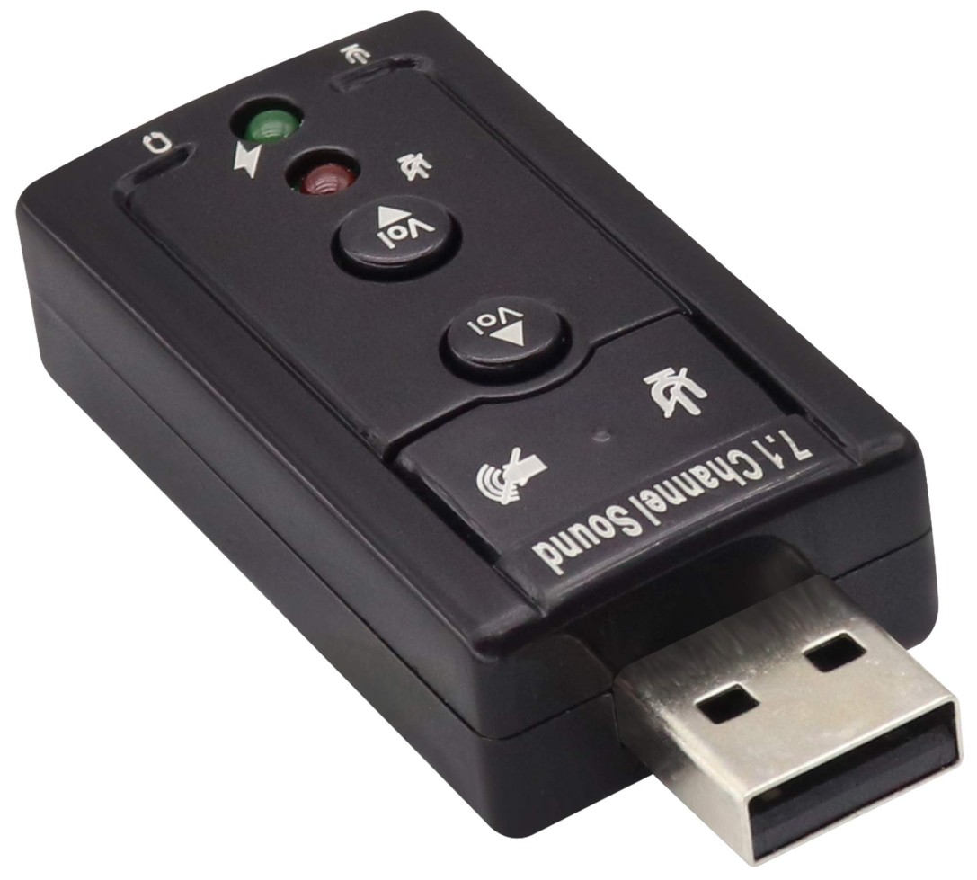 zdyCGTime Hi-Speed USB 2.0 7.1-Channel Virtual USB 3D Stereo Audio Adapter Exter