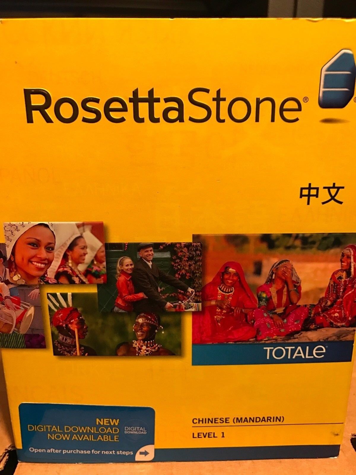 Rosetta Stone LEARN CHINESE(MANDARIN)LEVEL 1  TOTALE CD SET+ DIGITAL DOWNLOAD 