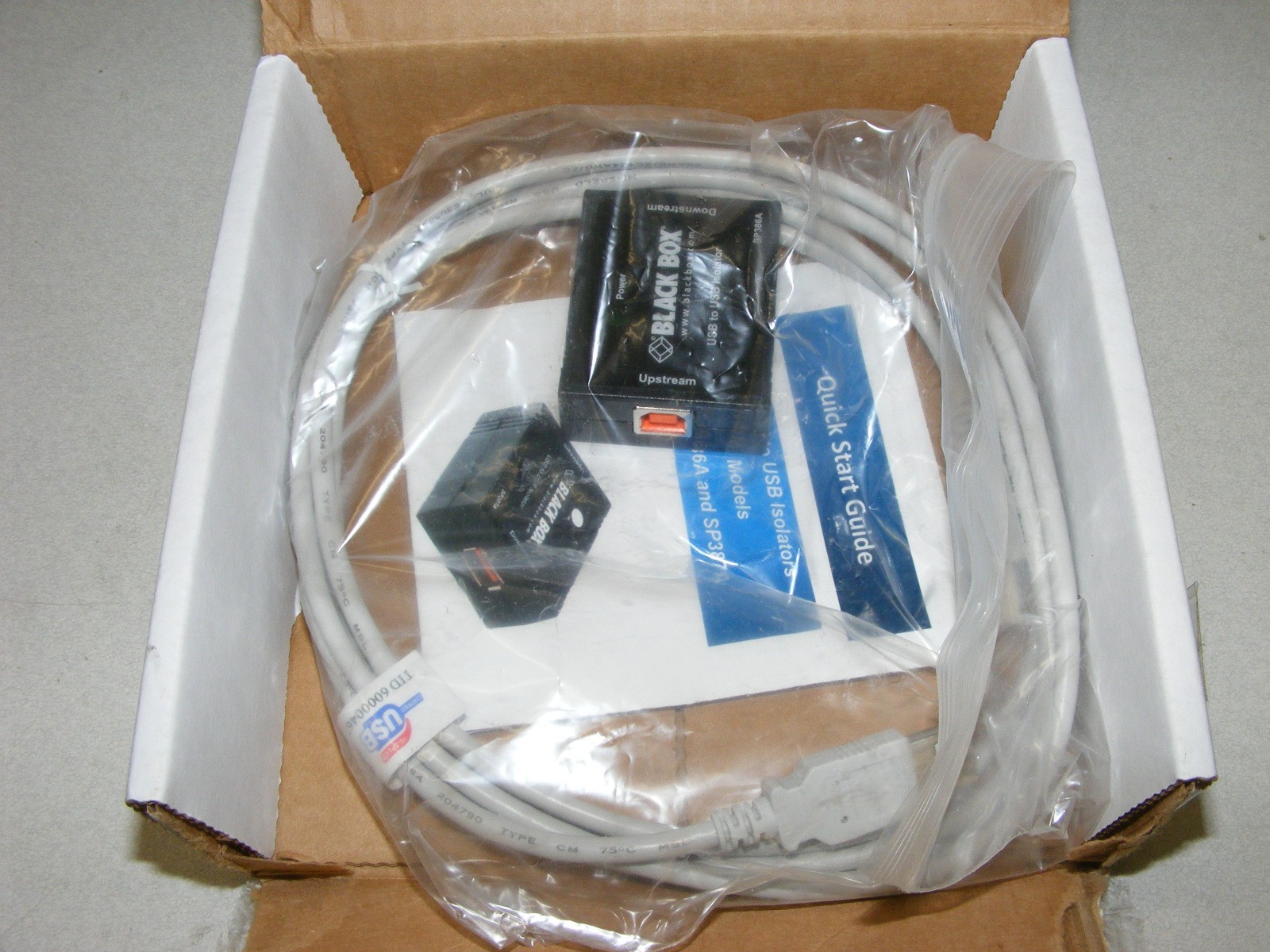 Black Box USB-to-USB Isolator SP386A UNUSED