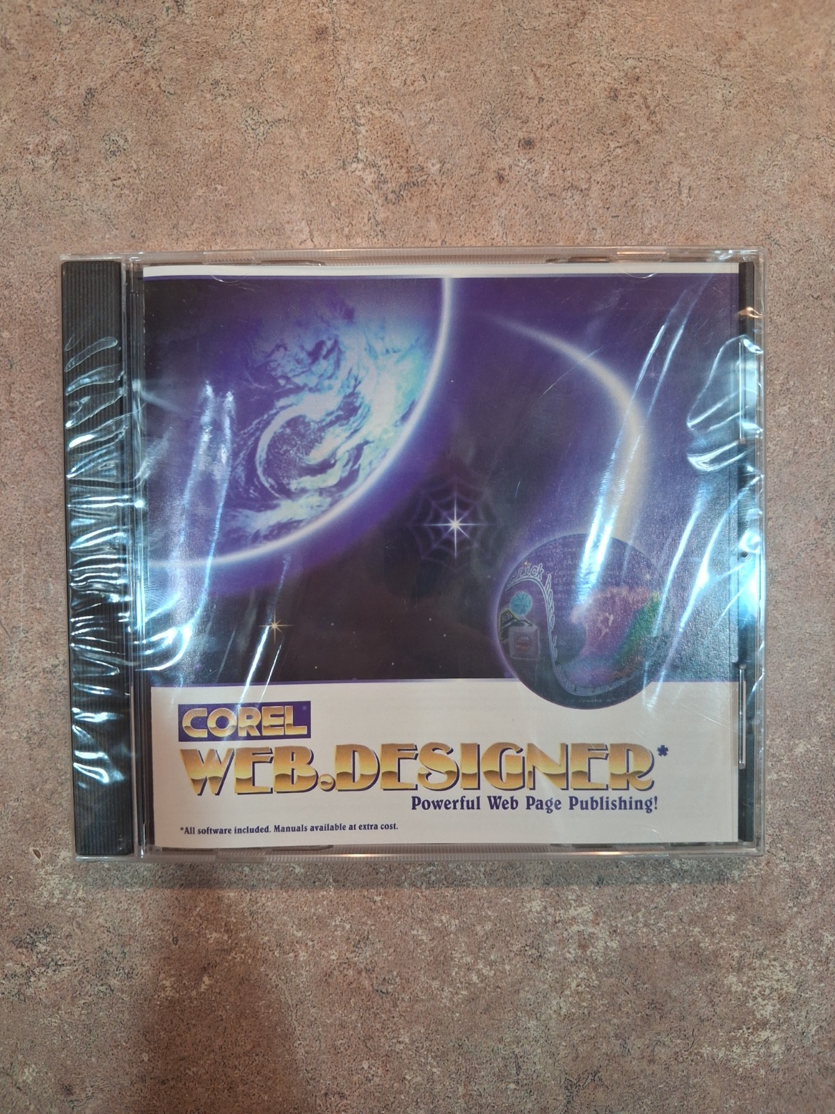 NEW Corel Web Designer Powerful Web Page Publishing PC 1996 VTG Software Rare
