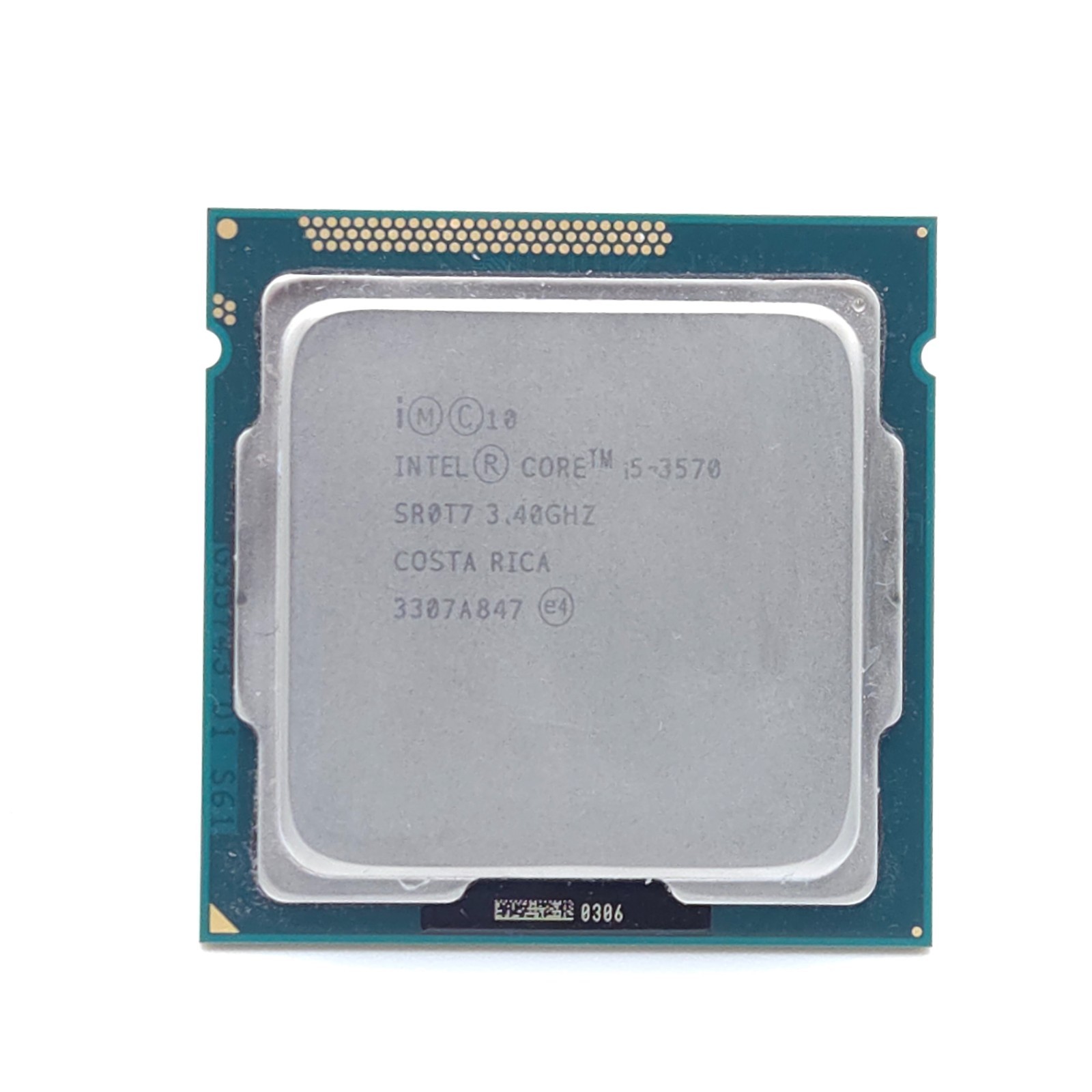 Intel core i5-3570 3.40GHz 4 cores, 4 threads, Socket LGA1155 CPU Tested