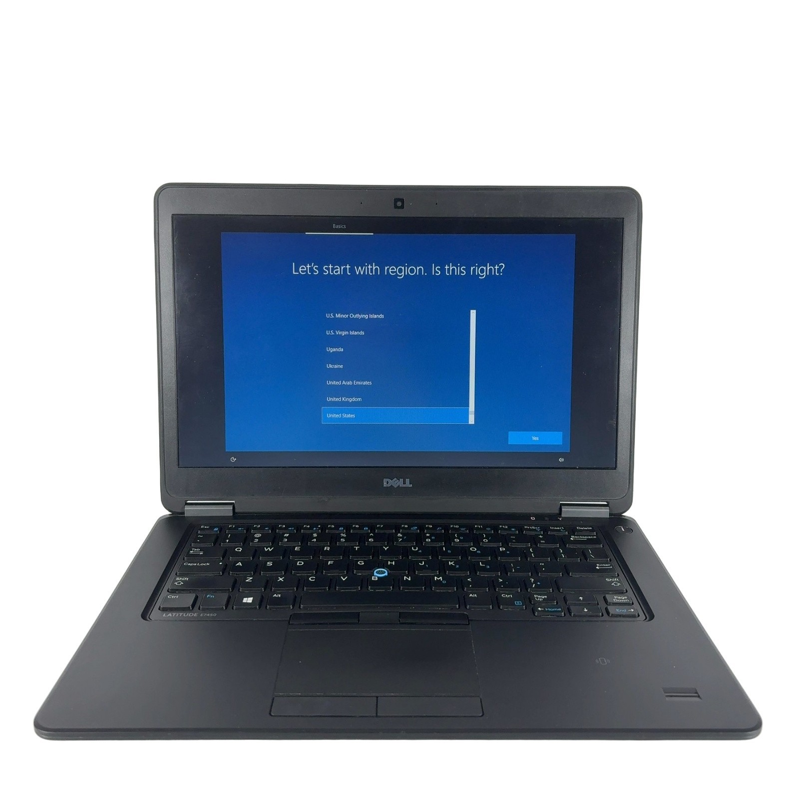 DELL LATITUDE E7450 14" HD 2.6GHz i7-5600U 8GB RAM 128GB SSD Windows 10 Pro