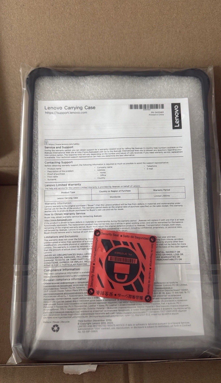 Lenovo 10e Chromebook Tablet Protective Case. School / Classroom Tough