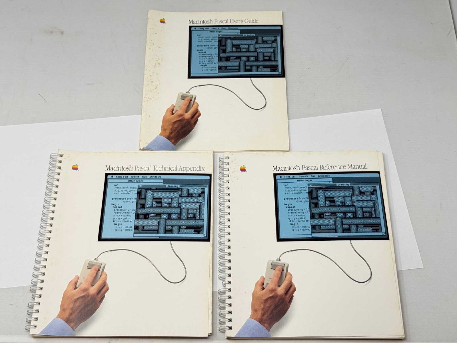 Macintosh Pascal Manuals – User’s Guide, Technical Appendix and Reference Manual