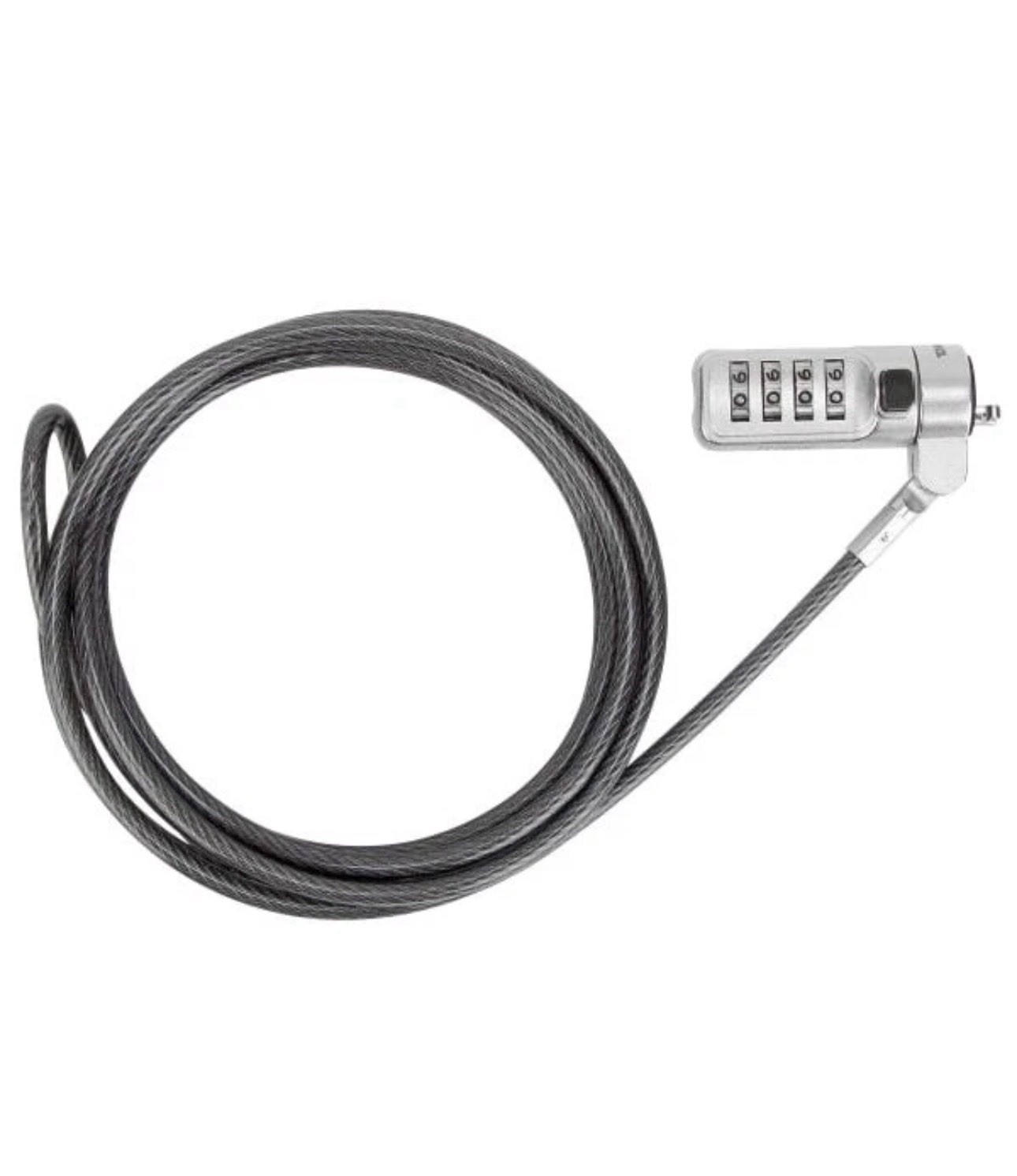 Targus DEFCON Trapezoid Serialized Combo Cable Lock ASP66GLX-25S Desk Anchor B9