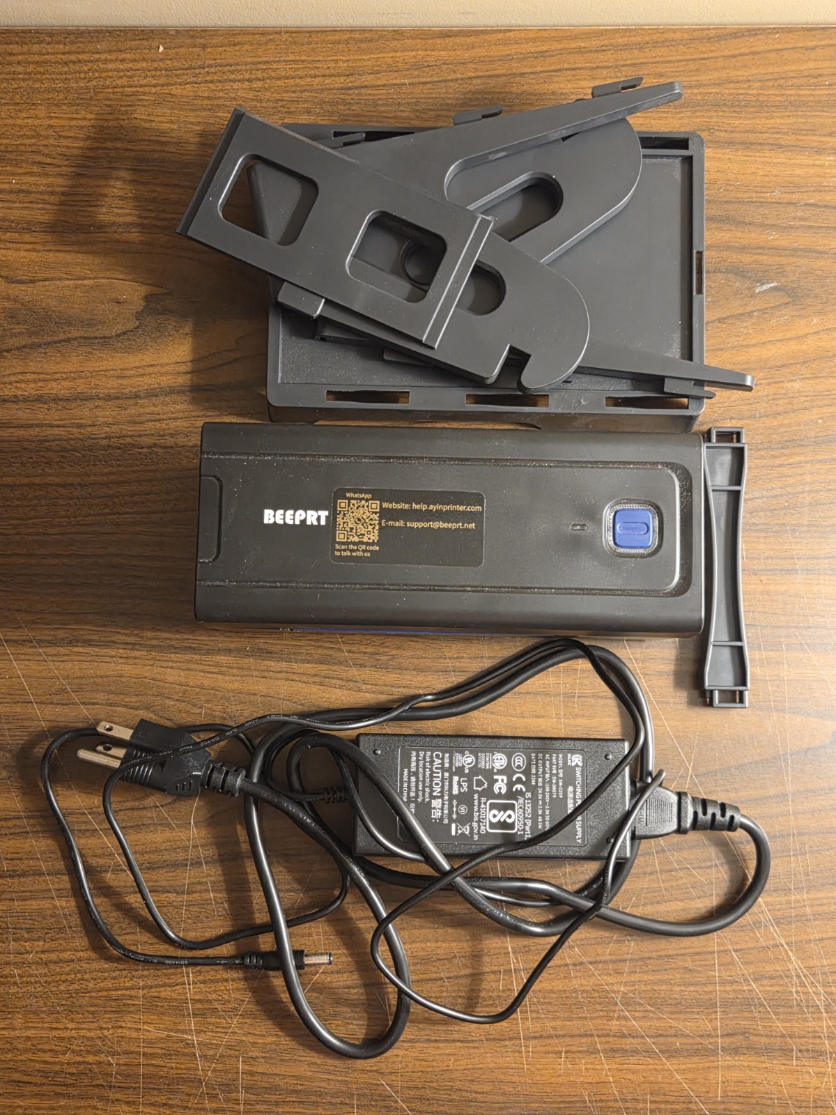 Beeprt Bluetooth Thermal Label Printer BY480BT  WORKS
