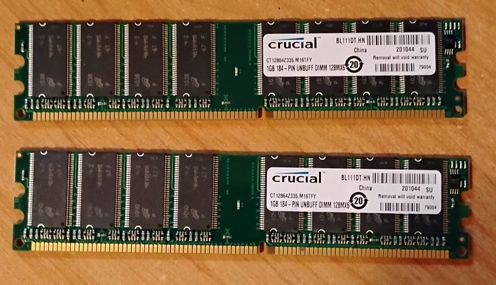 Memory ram, several sizes, several brands, all used, all working