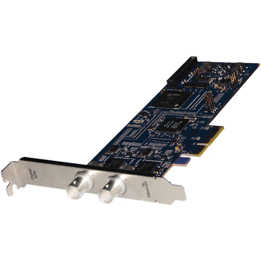 Osprey 825e RoHS Dual Channel Video Capture Card Board Module 95-00479-04 Rev A