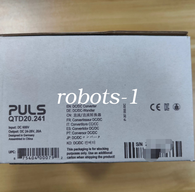 1PC  New Switching Power Supply PULS Power Module QTD20.241 FedEx or DHL