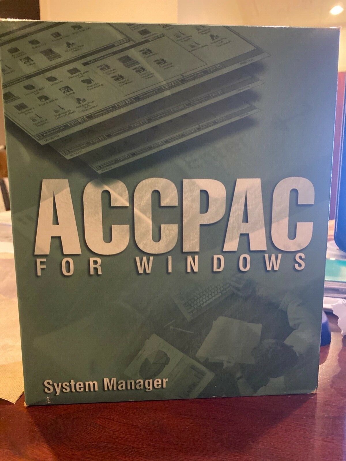 NEWACCPAC For Windows 3.0A System Manager with Crystal Info 5.0.CD+Key+Btreive.