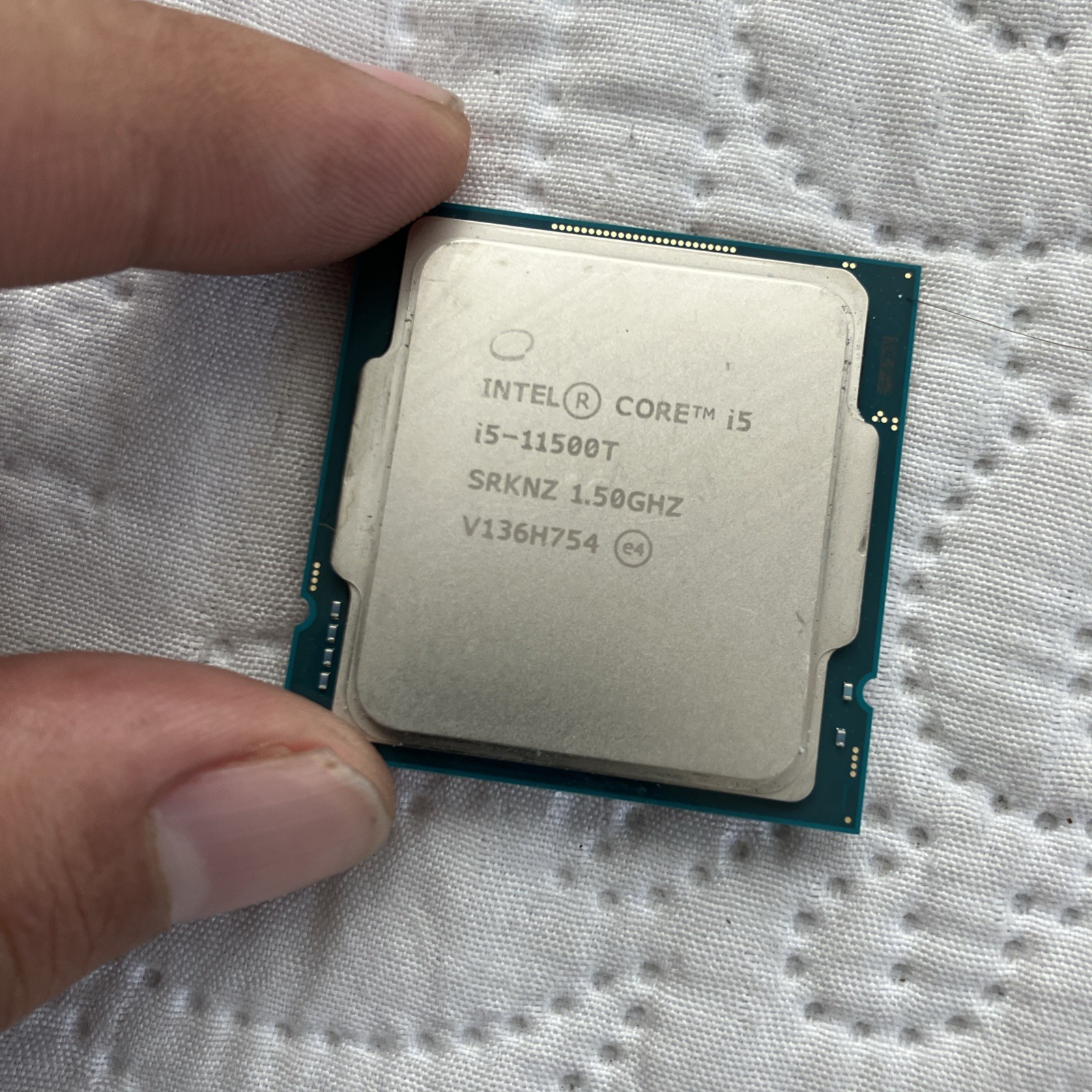 Intel Core i5-11500T SRKNZ 6-Core CPU Processor, 1.50GHz, 12M Cache, LGA1200
