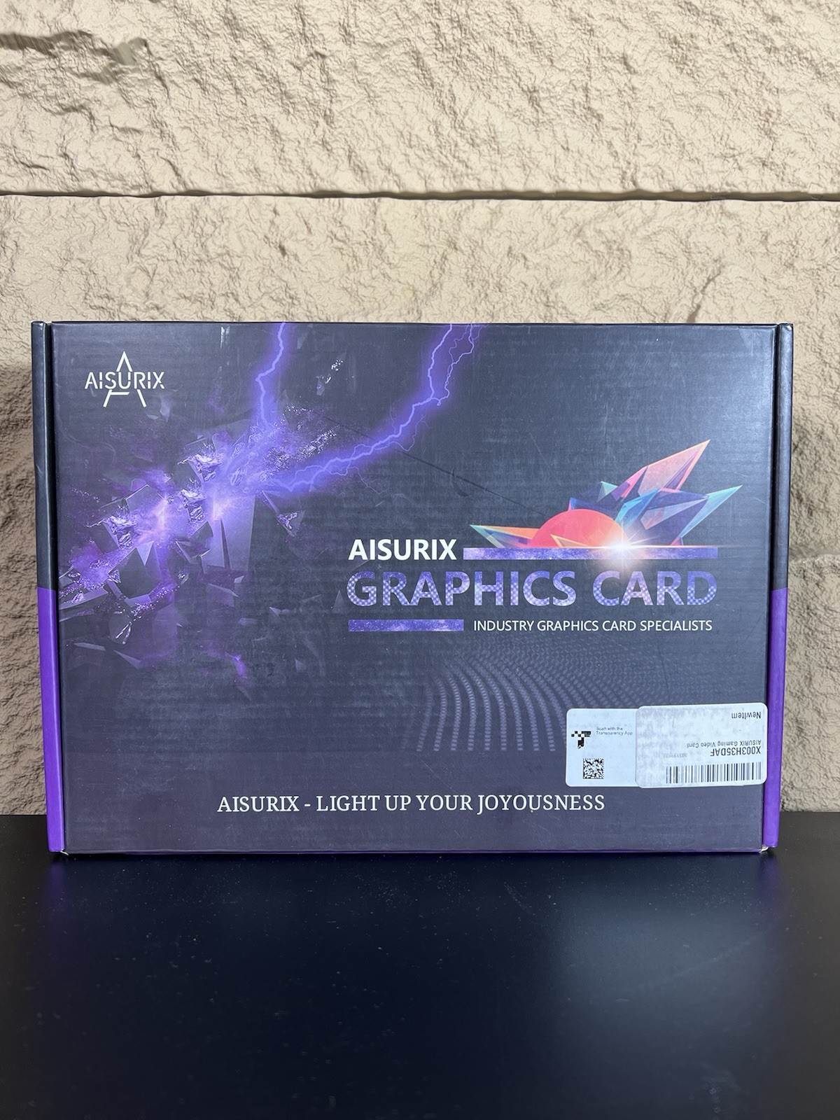 AISURIX GRAPHICS CARD - RX 580 - 2048SP - 8GB - GDDR5 - 256 Bit - BRAND NEW