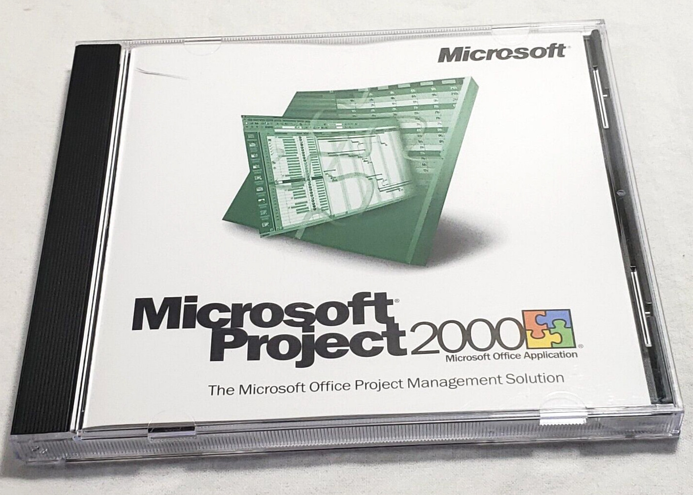 Microsoft Project 2000 For Windows  with Key untested