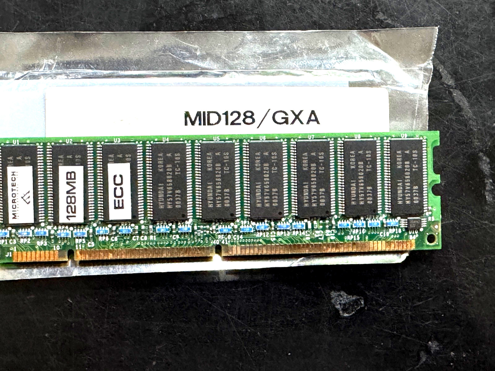 Vintage Unused  128MB ECC SDRAM DIMM ~ PC133 Server Memory Module