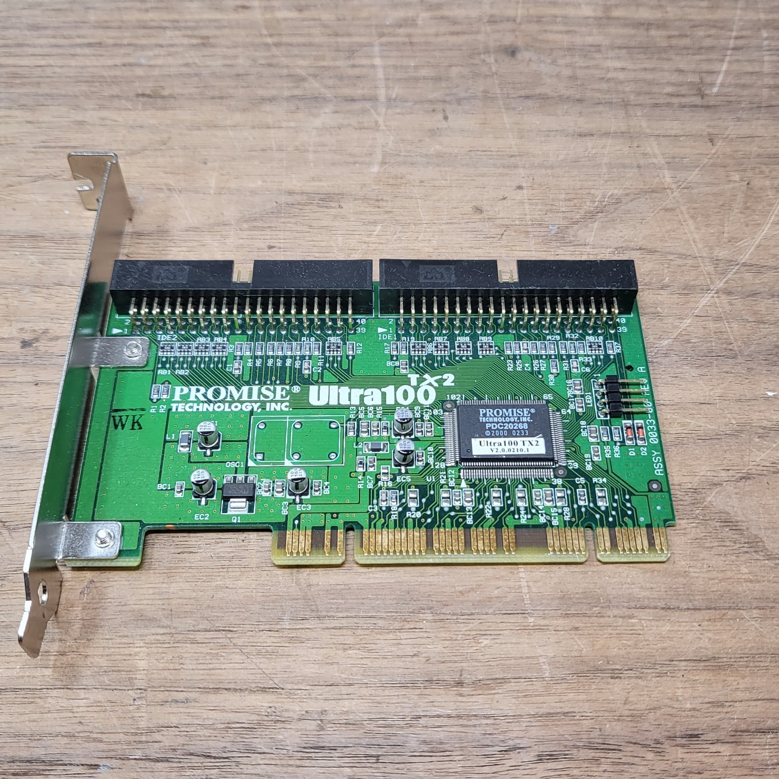 Promise Ultra100 TX2 PDC20268 PCI IDE ATA/100 Controller Card Dual Channel