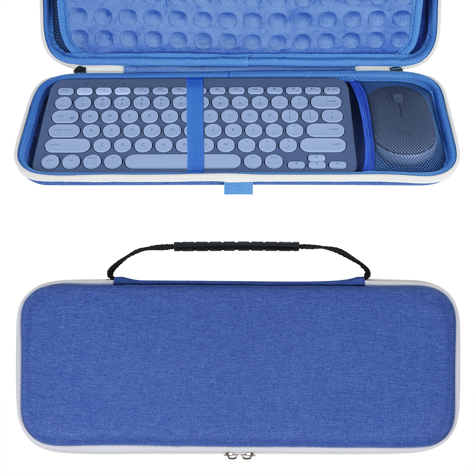 Geekria Hard Case Compatible with Logitech K380 Keyboard and Mouse Combo
