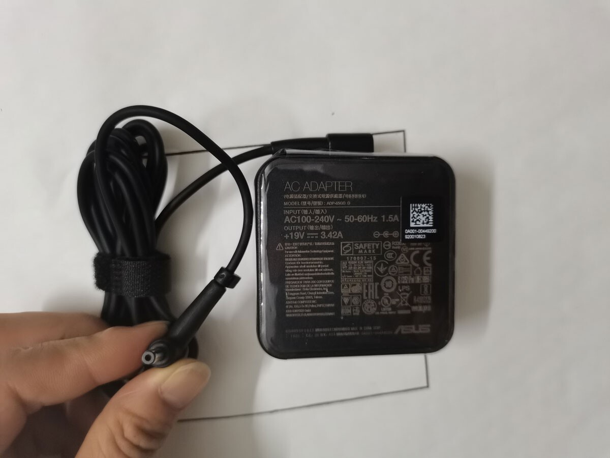 For ASUS Vivobook OLED 15 M513UA OEM ADP-65GD D 4.0mm 65W AC Adapter 19V 3.42A