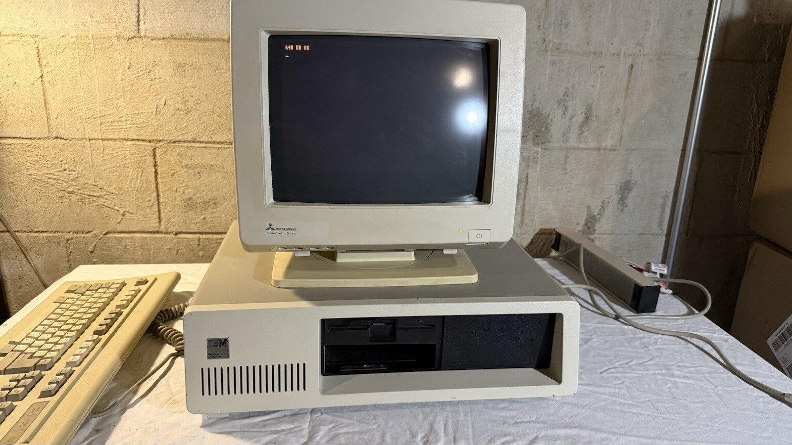 IBM PC Computer Frankenstein System 5161 / 5160 See Pics READ Vintage Retro