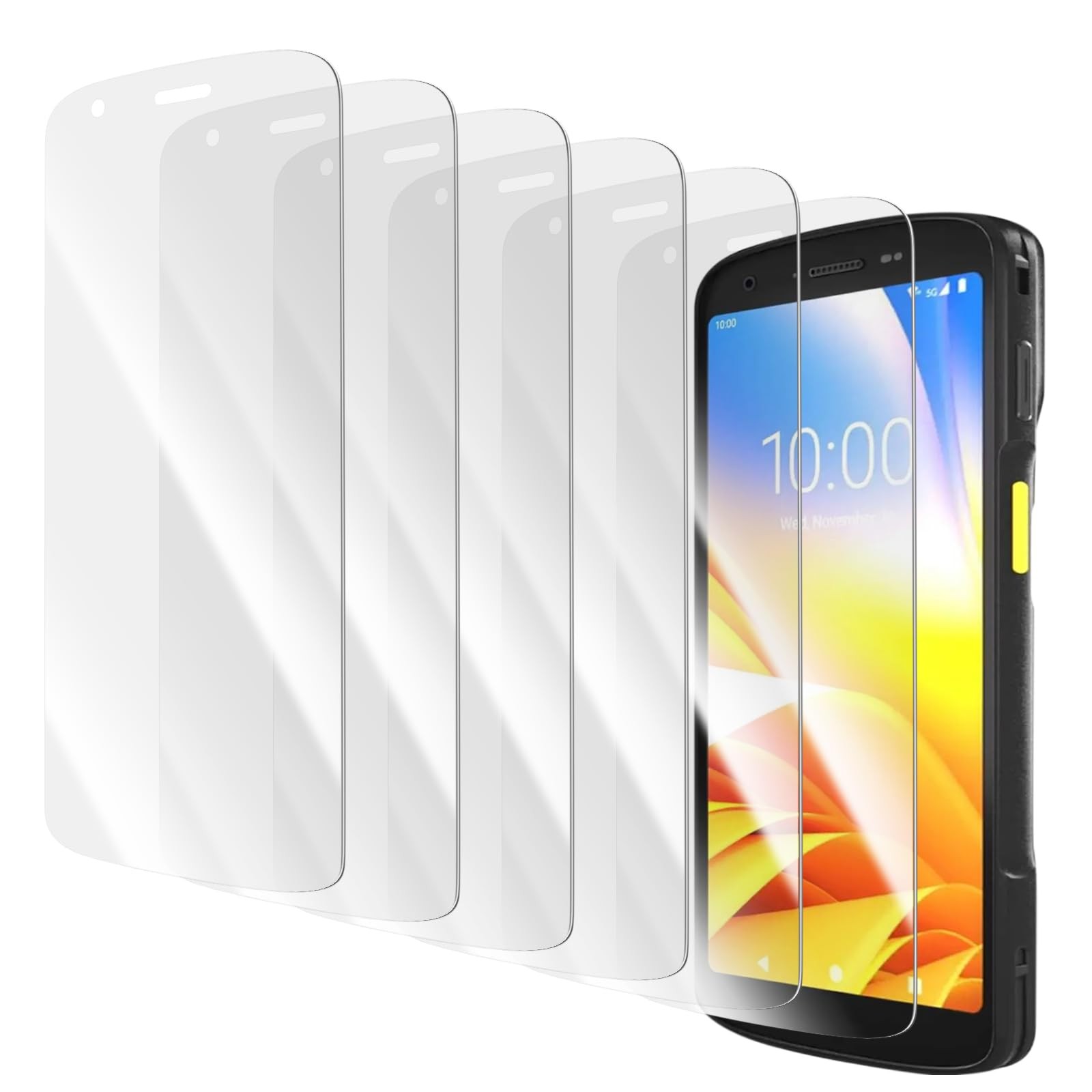 6PCS Tempered Glass Screen Protector for Zebra TC22 TC27 Screen Protector