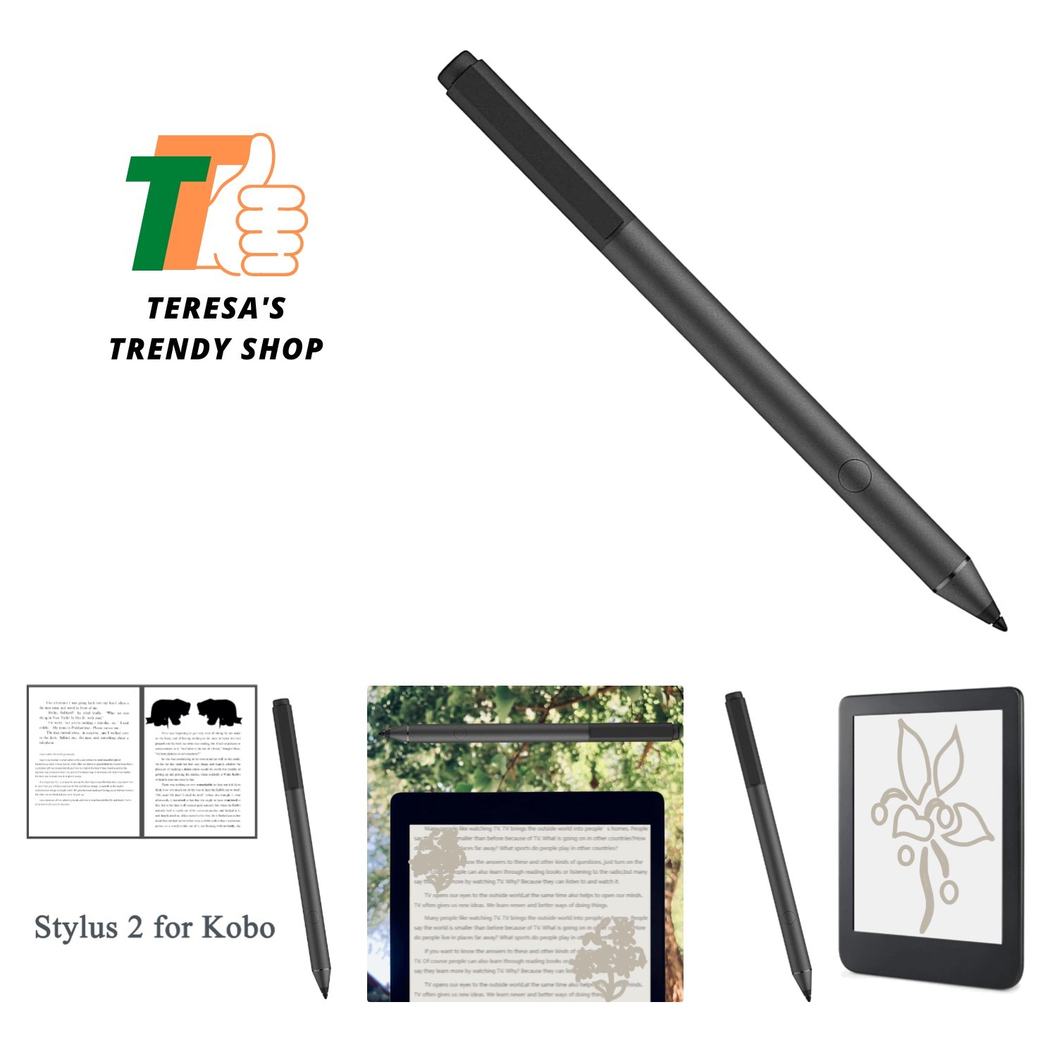 Stylus 2 for Kobo Stylus 2 Replacement for Kobo Libra Colour Pen Stylus 2,Sty...