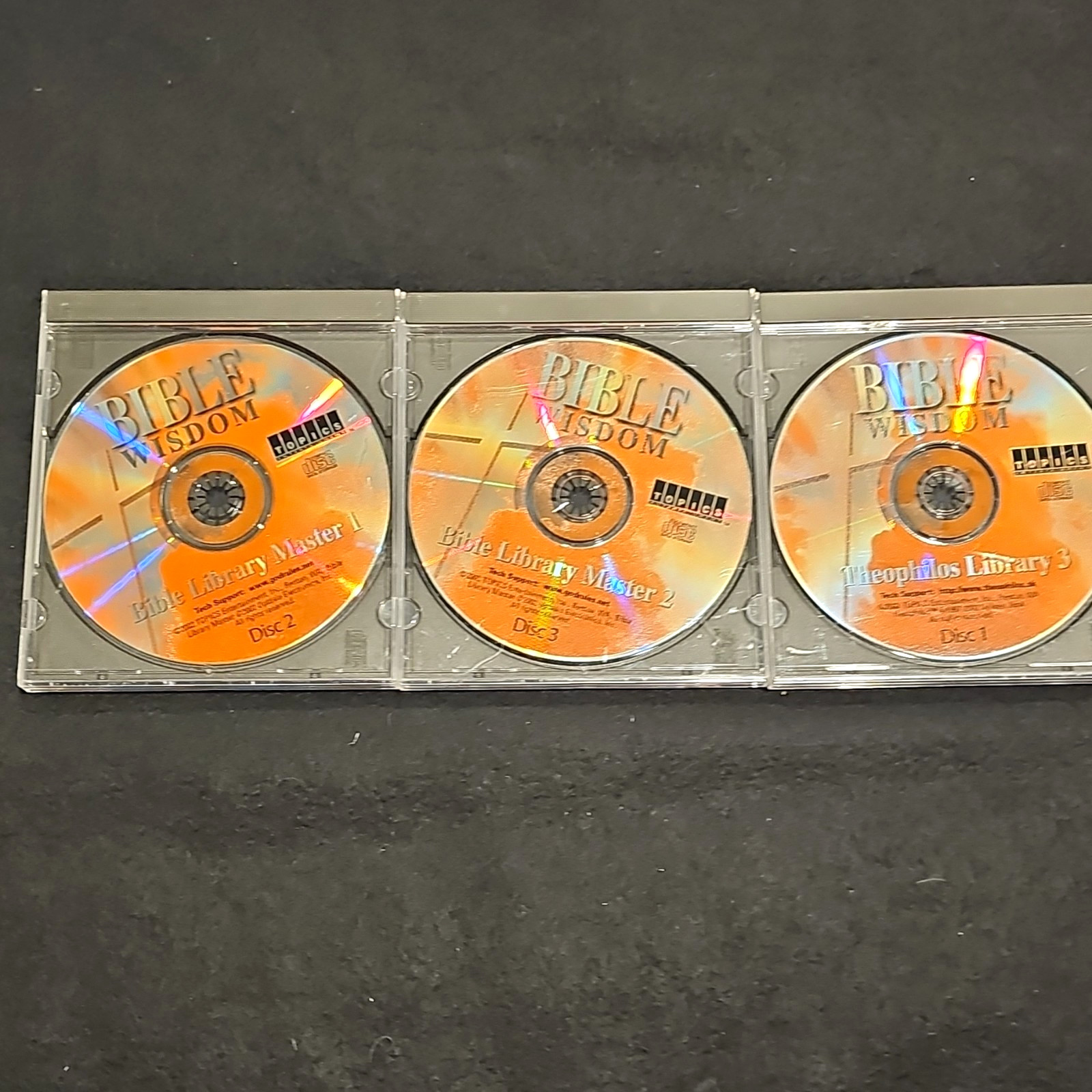 TOPICS Entertainment Bible Wisdom CD Set Bible Library Master 1-2 + Theophilos 3