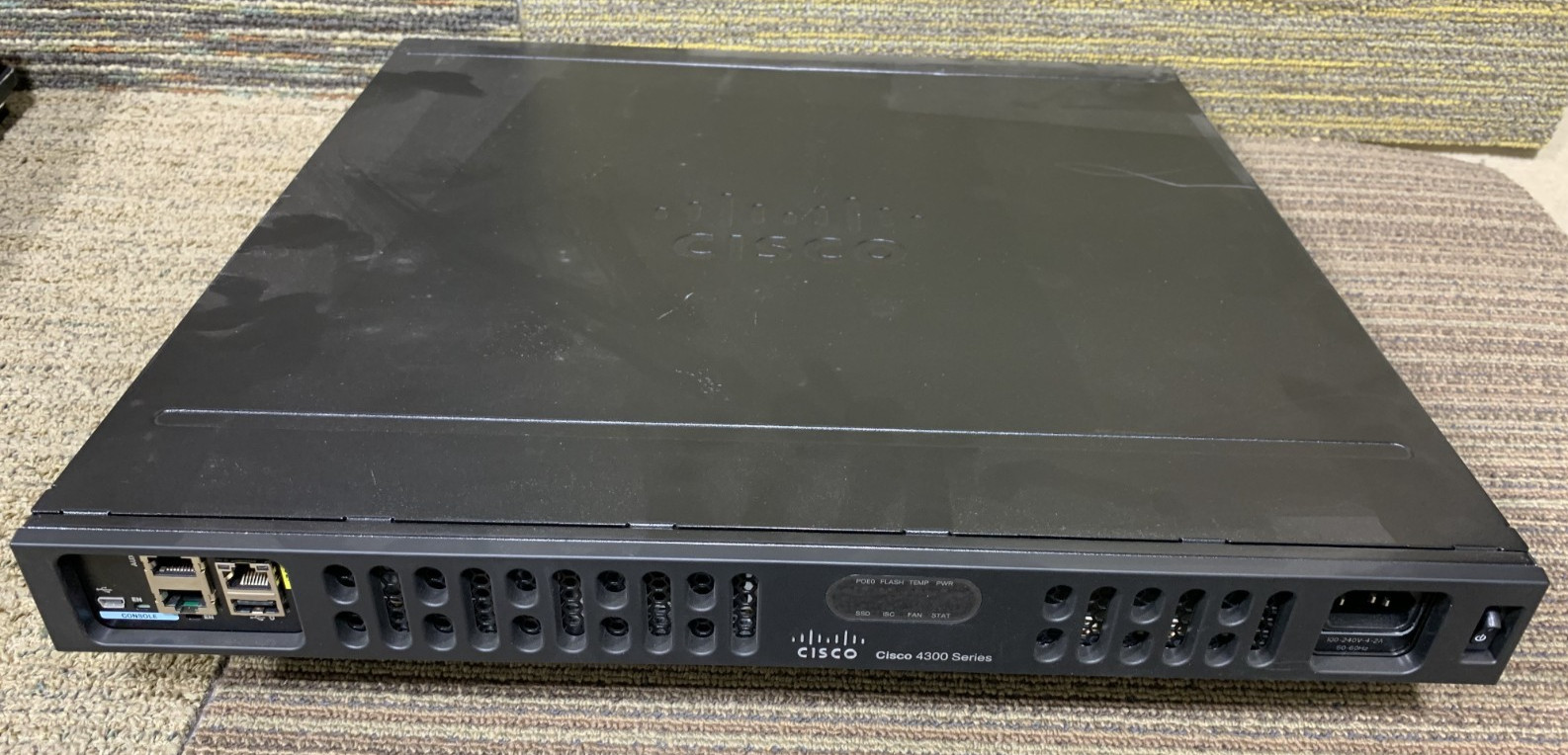 CISCO 4300 Series ISR4331 Integrated Services Router ISR4331/K9