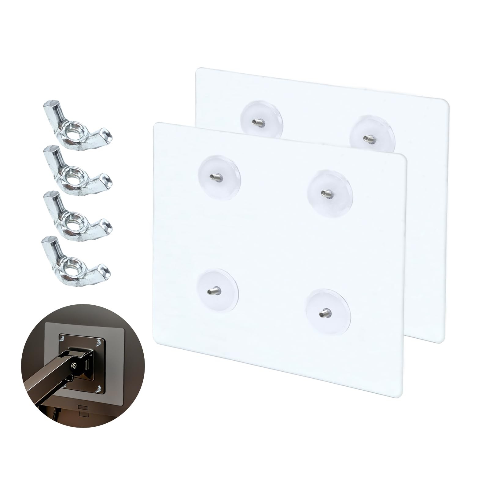 Non VESA Monitor Mount Adapter - 100x100 mm VESA Adaptor Mount for Monitor Witho