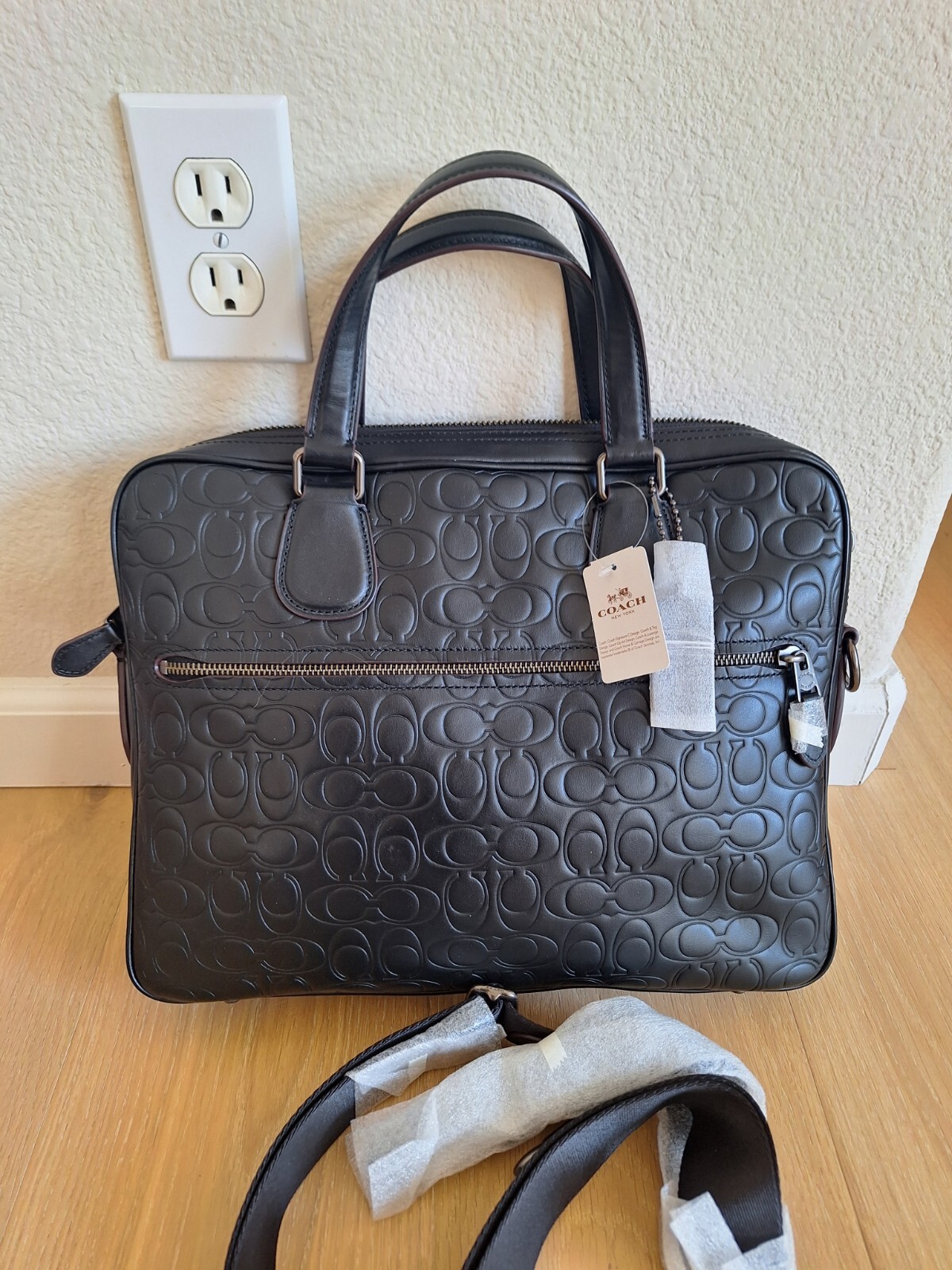 NWT COACH Hudson 5 Bag In Signature Leather