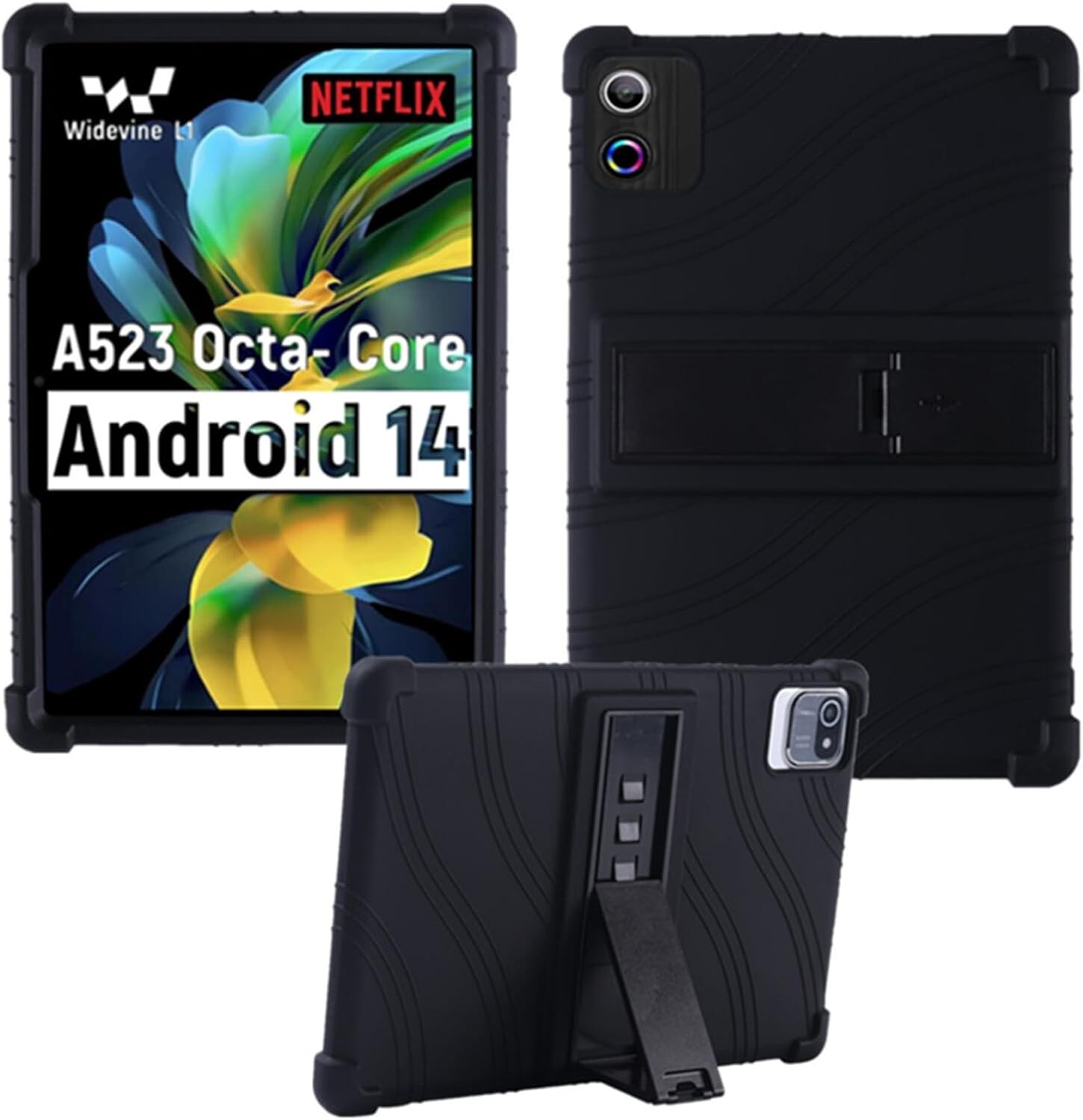 Case for PEICHENG Tablet 11 inch Tablet Model PCP12 Kids Friendly Silicone Cover