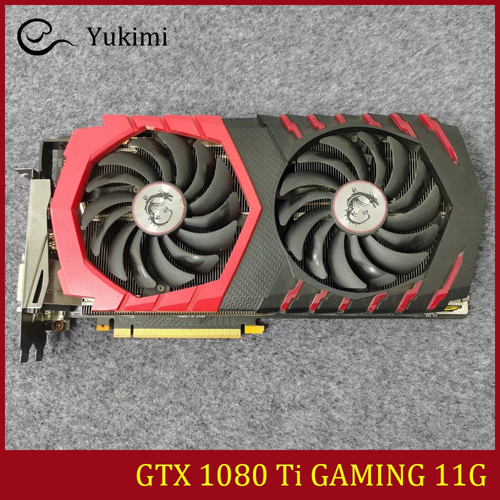 FOR MSI GTX 1080 Ti GAMING 11G GDDR5X 352-bit 3584 Units Video Graphics Card