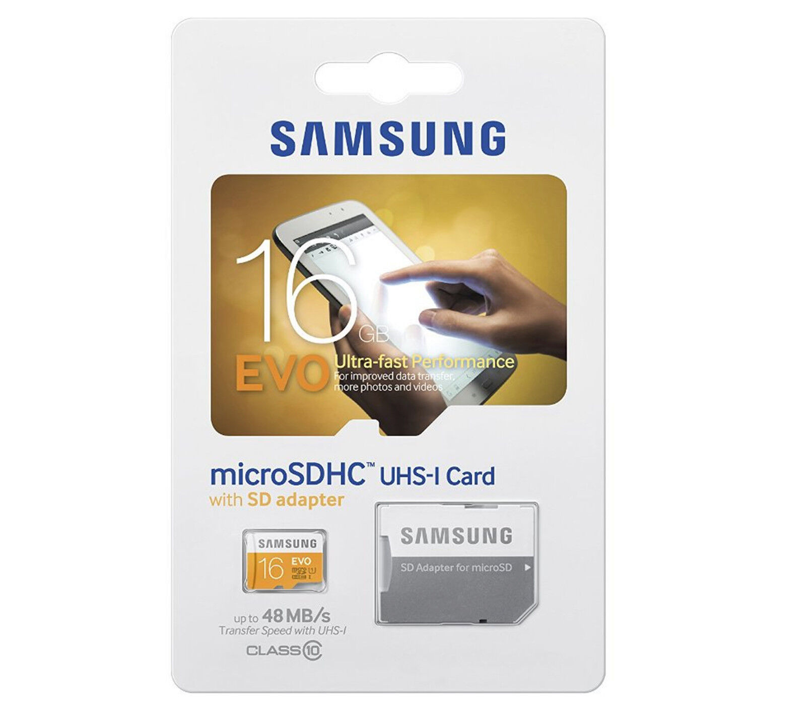 Samsung EVO Micro SDXC Fast Speed Storage Memory Card for Android Tablets PCs 