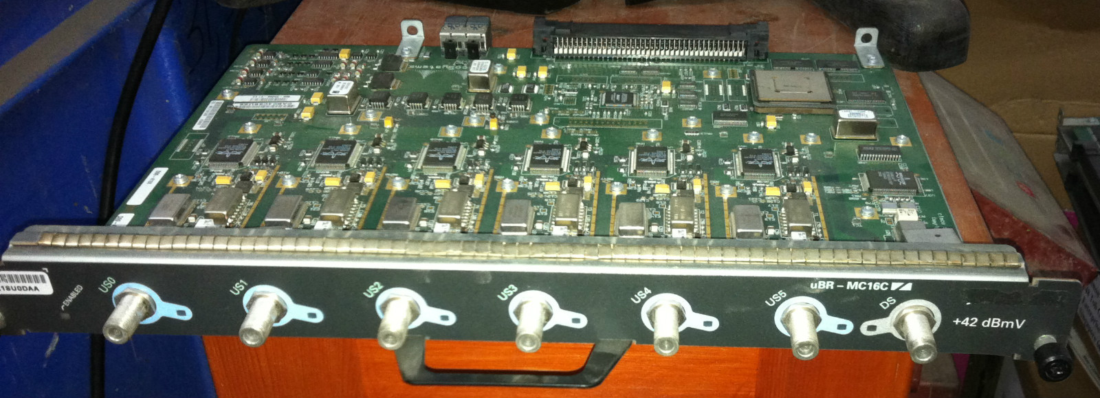 Cisco uBR-MC16C uBR Modem card 1 Downstream & 6 Upstream uBR7200 