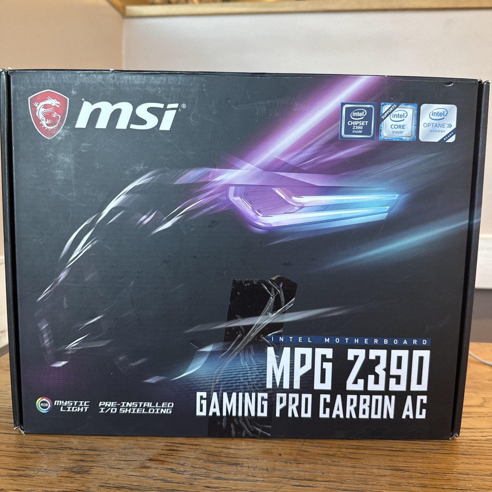 MSI MPG Z390 GAMING PRO CARBON AC LGA 1151 Intel Z390  ATX Intel Motherboard