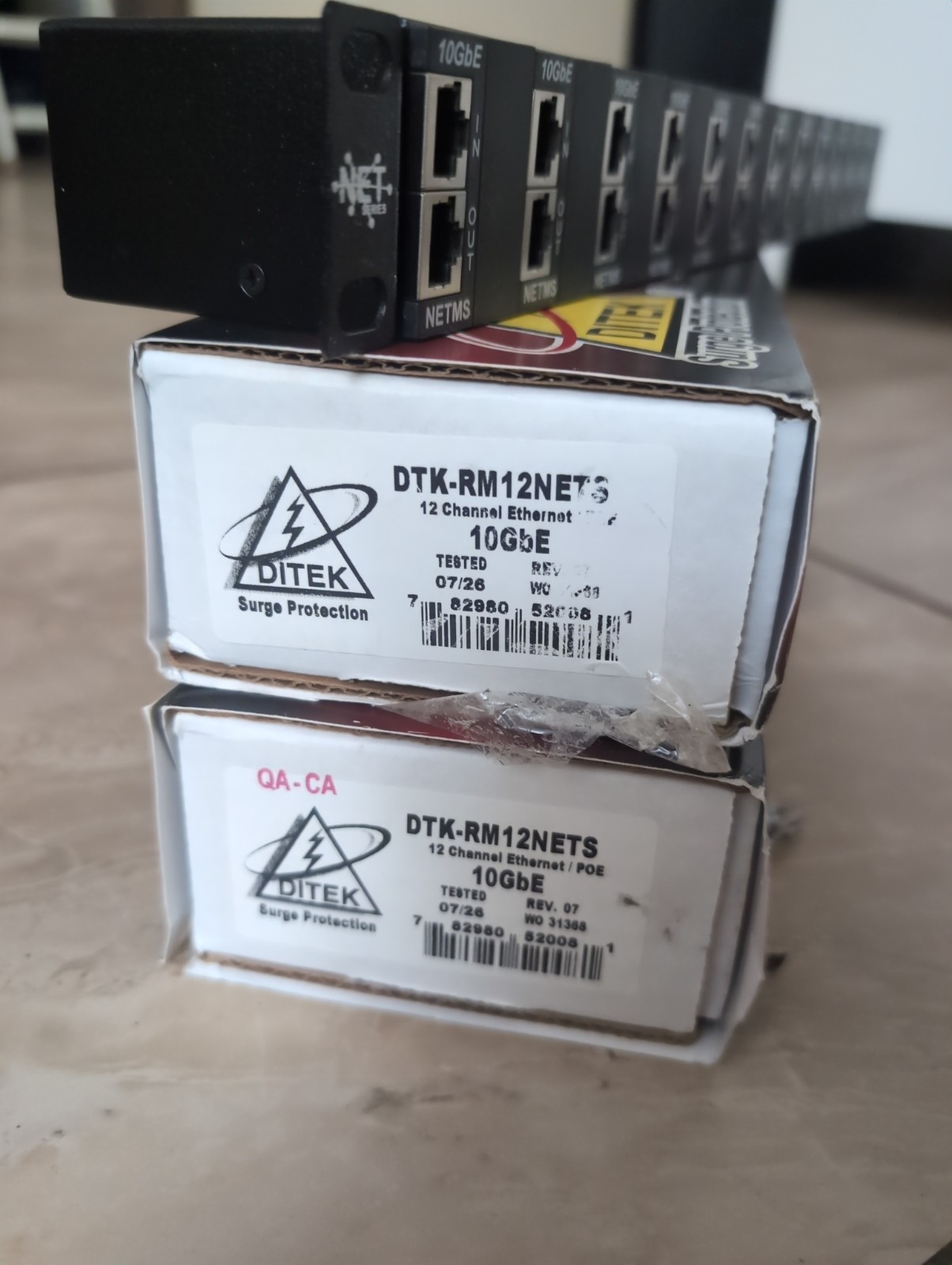 Ditek 12 Channel Ethernet Surge Protection