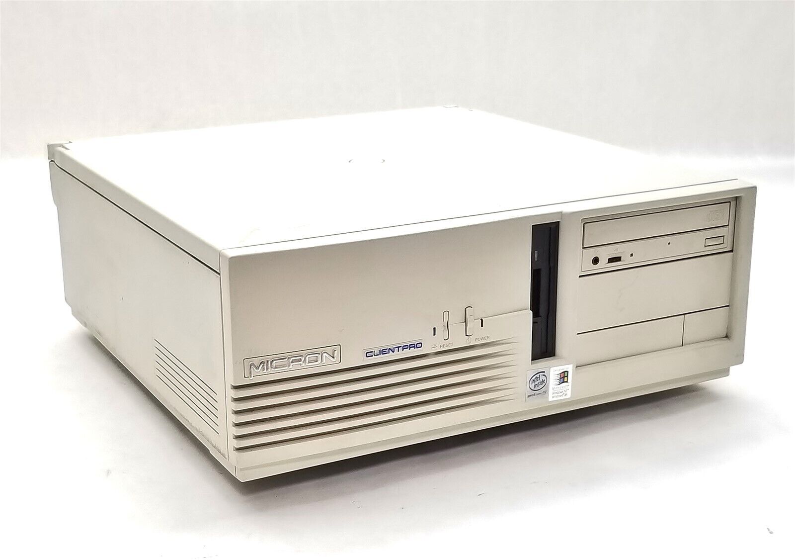 Micron Client Pro Pentium III 450MHz 320MB NO/HDD Vintage PC Retro S3 SAVAGE4 LT