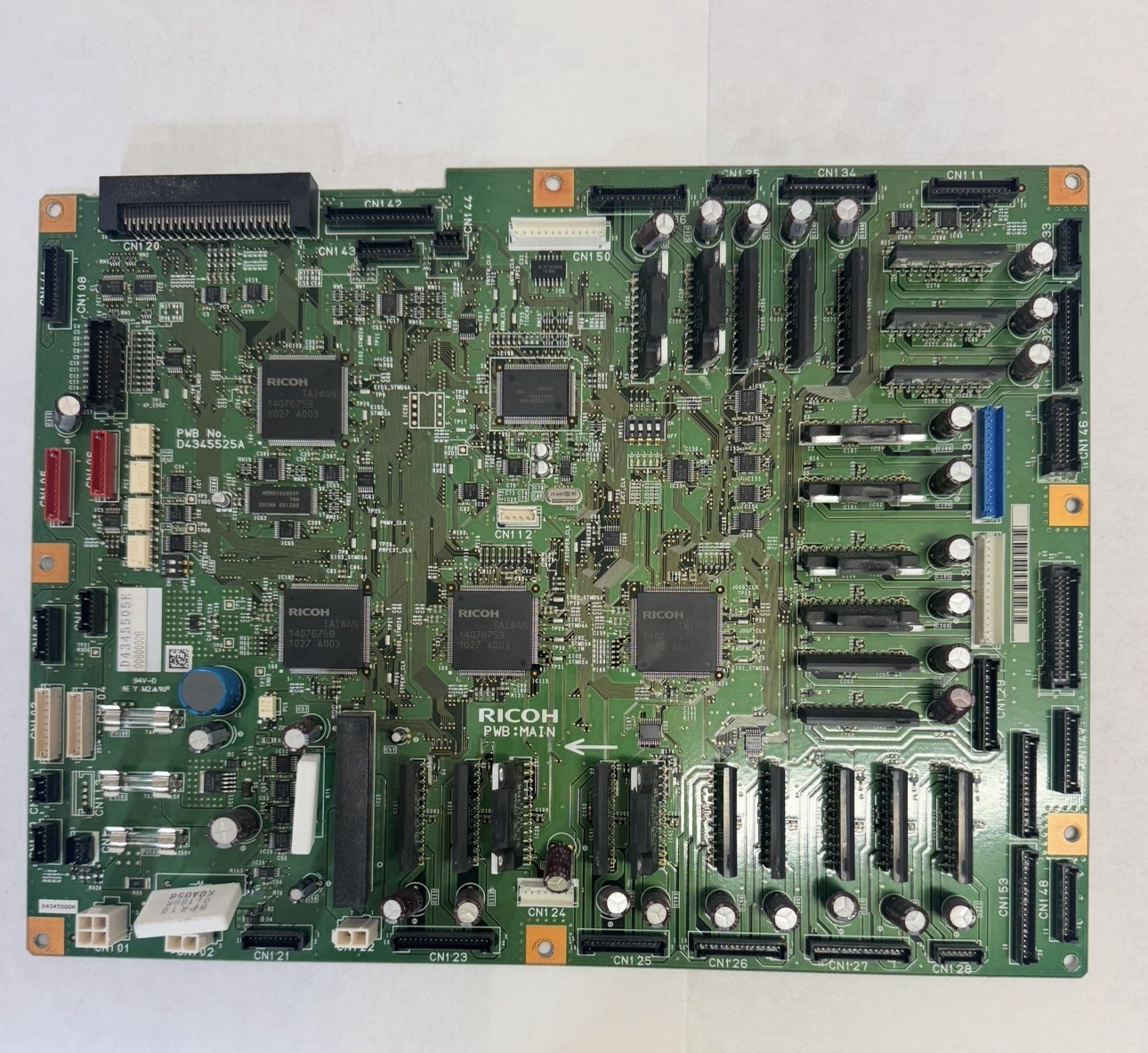D4345525A Ricoh Main Controller Board Copier Logic PCB