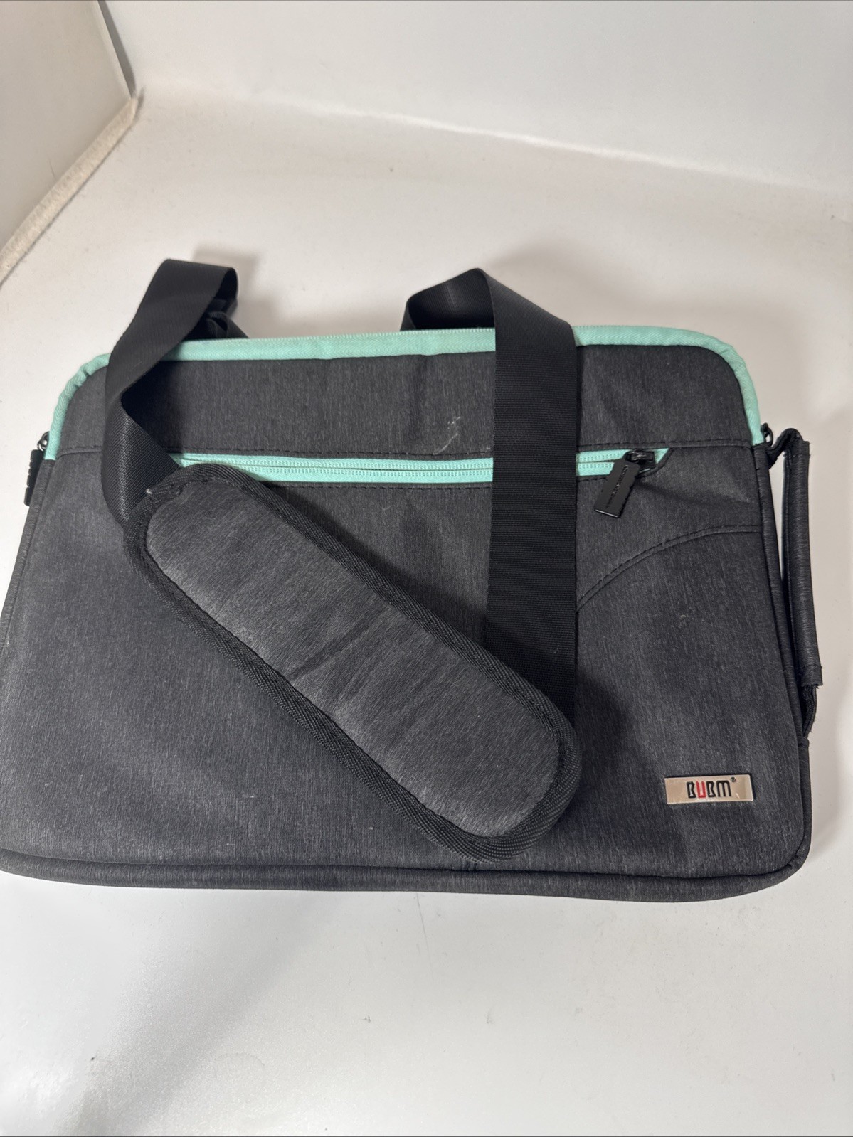 BUBM Electronics Travel Laptop/electronics Accessory Organizer Bag Green/Gray