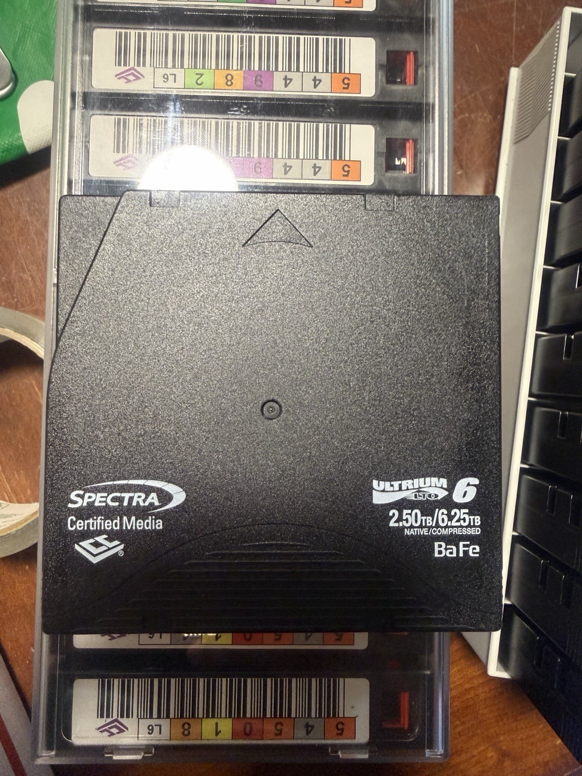 10 Spectra Logic LTO-6 Barium Ferrite (BaFe) Tape Cartridge (10 PACK)