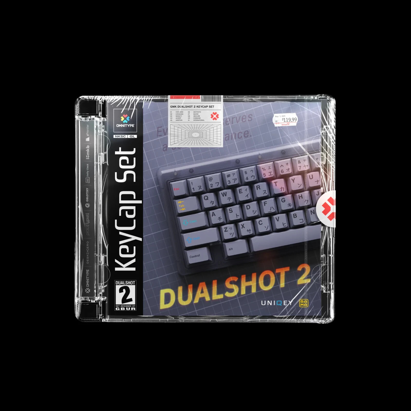 GMK DUALSHOT 2 Keycap Set - Standard (Base) - Sealed