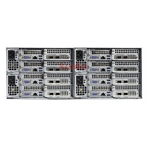 Supermicro F619P2-RTN 8-node Server 6X2.5 ,16x 8272CL CPU,4096GB RAM,204.8TB SSD