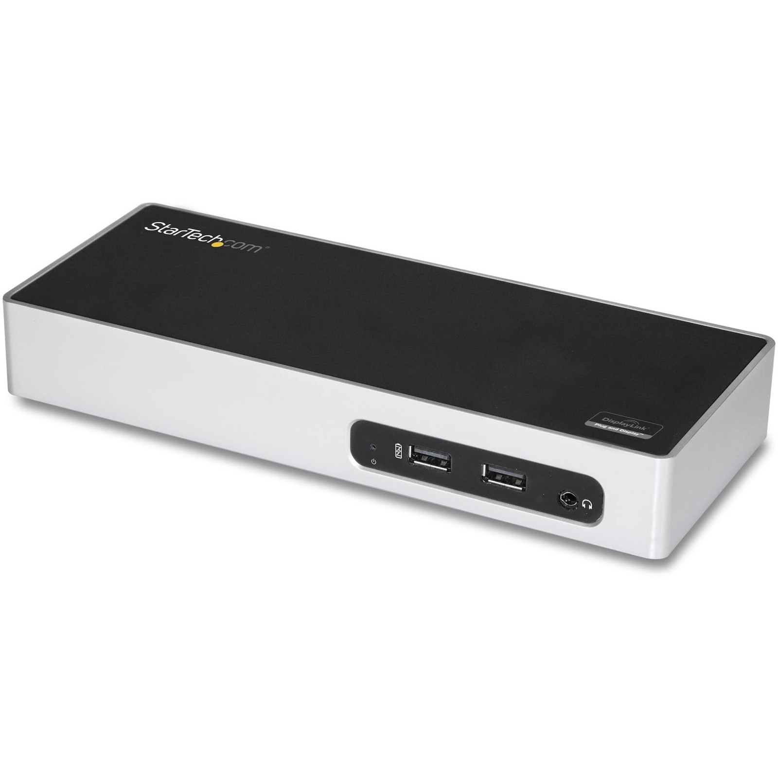 StarTech.com Dual Monitor USB 3.0 Laptop Docking Station w/ HDMI, DVI, VGA via A