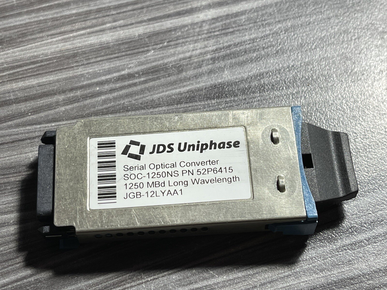 SOC-1250NS 52P6415 JDS Uniphase Module 1250 MBd Transmitter Wavelength