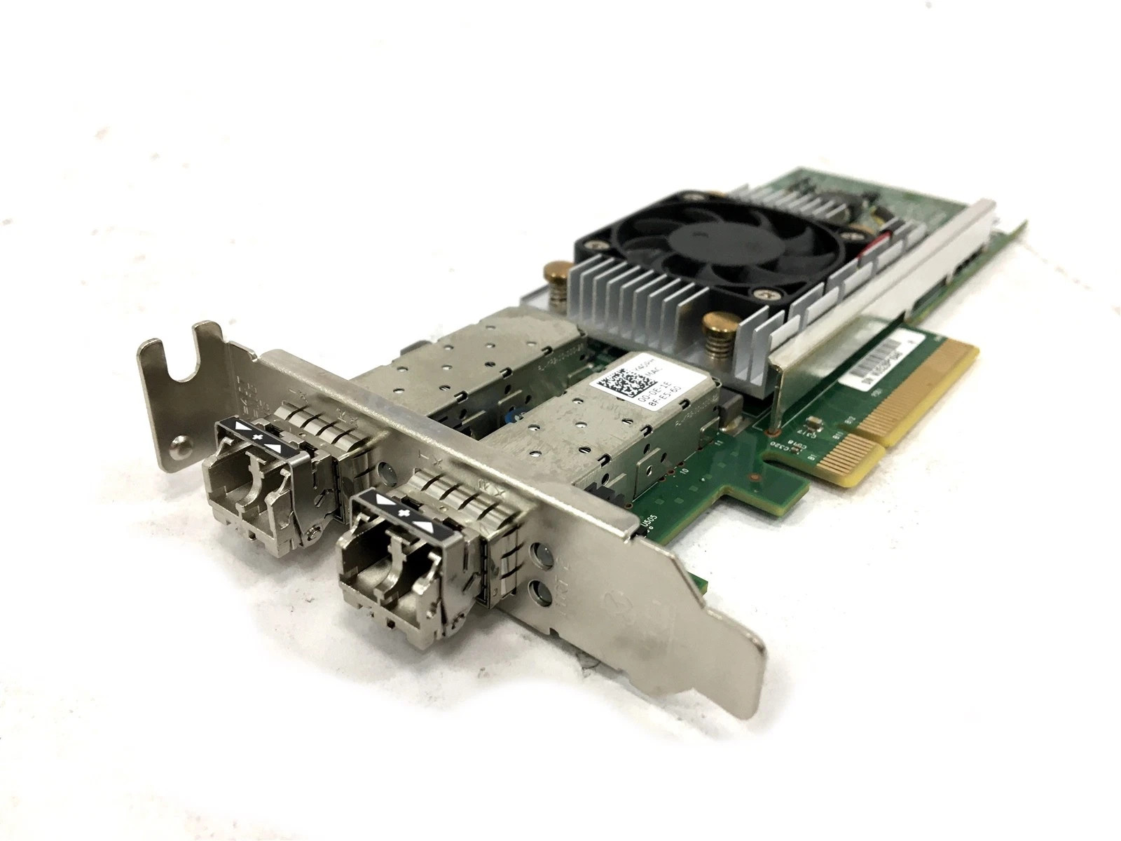 Dell Y40PH BCM57810S Dual 10GbE NIC Low Profile + 2x 3G84K SFP+ SR INCLUDED