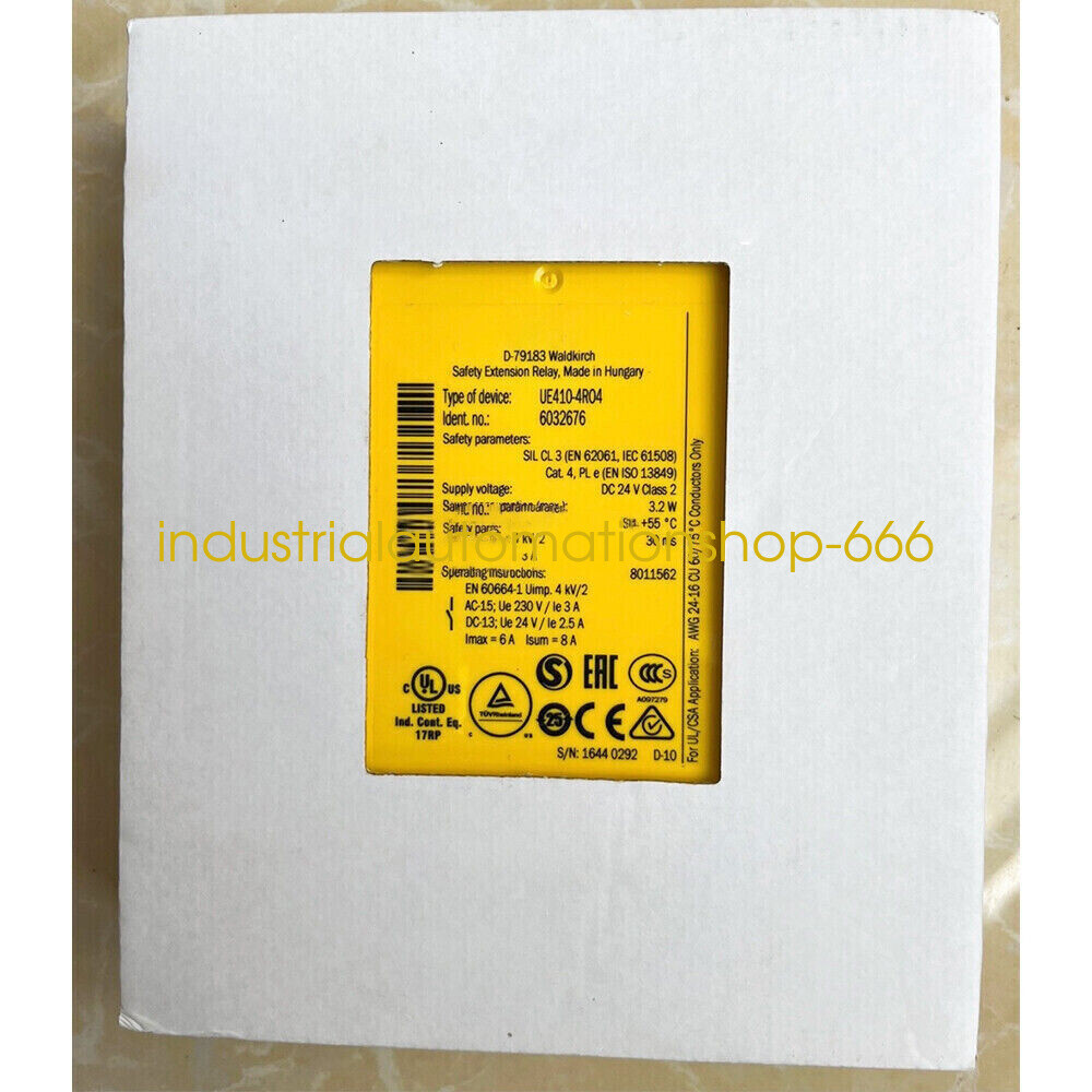 1PC NEW SICK UE410-4RO4 Safety Relay Via DHL or FedEX