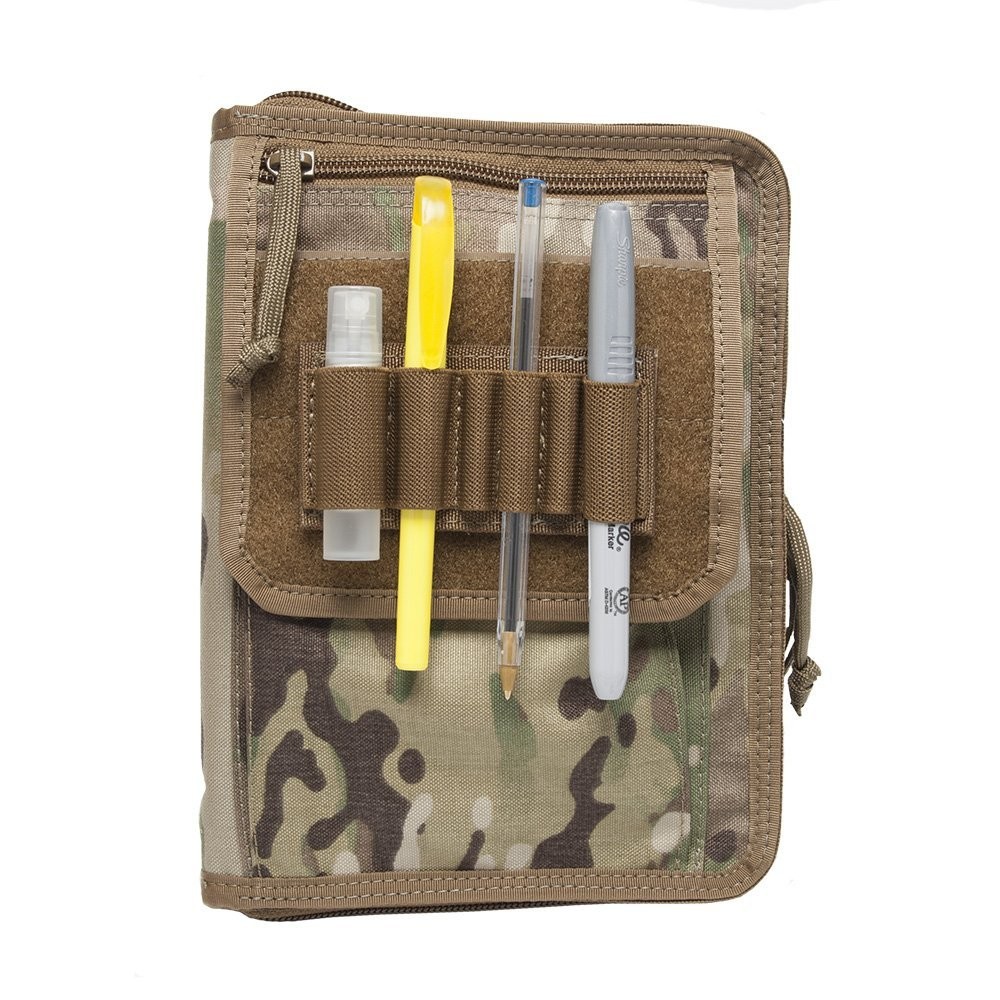 Tactical Notebook Covers Field Data Cover System | Heavy Duty Zippered Organi...