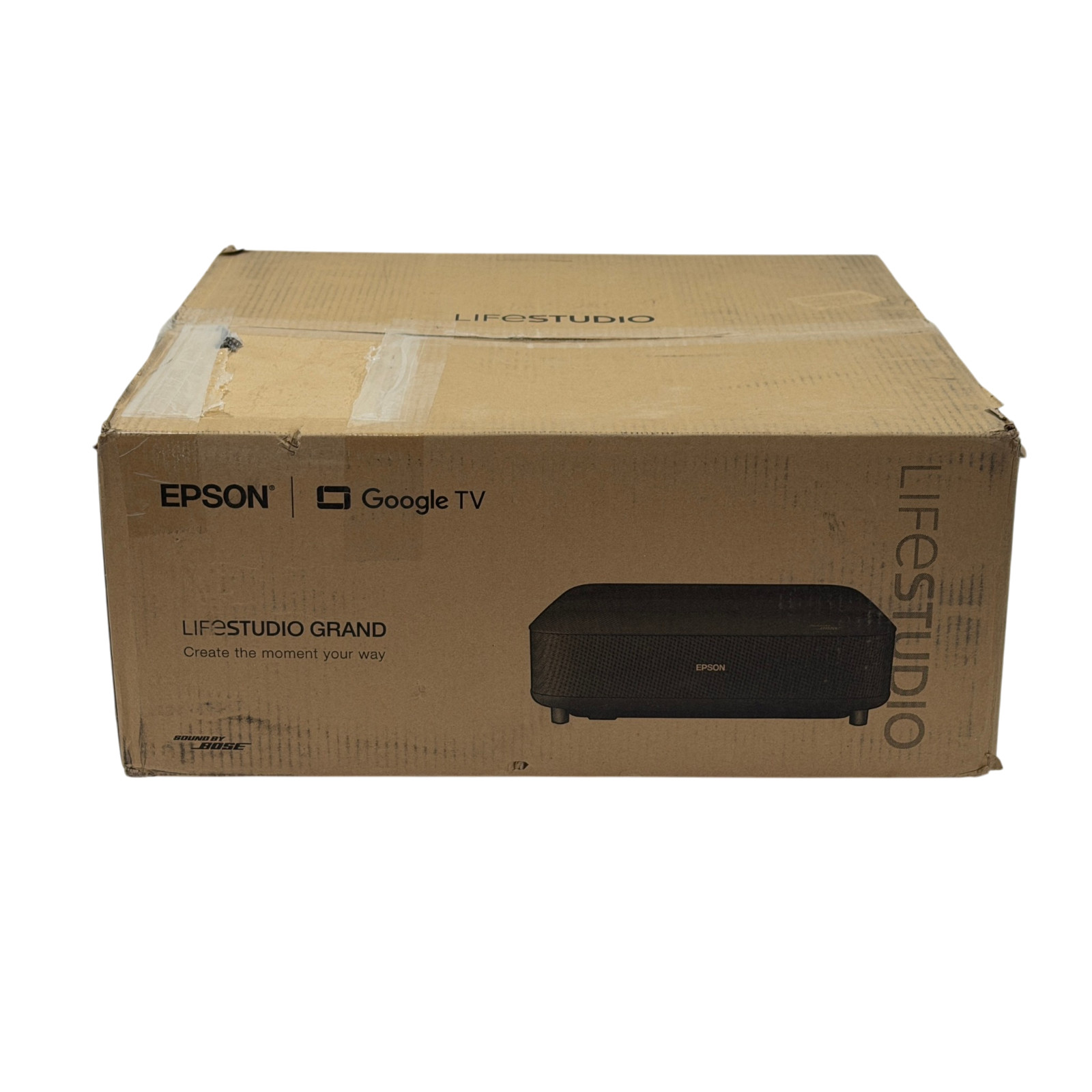 Epson Laser Projector Lifestudio Grand EH-LS670B 4K PRO UHD Ultra Short Works