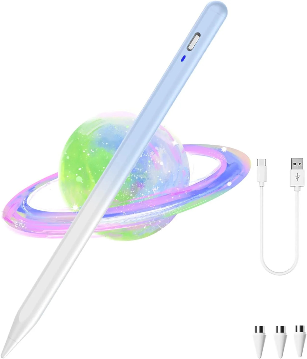 Stylus Pen for Android Tablet, Tablet Pencil for iOS/Android,Gradient Blue