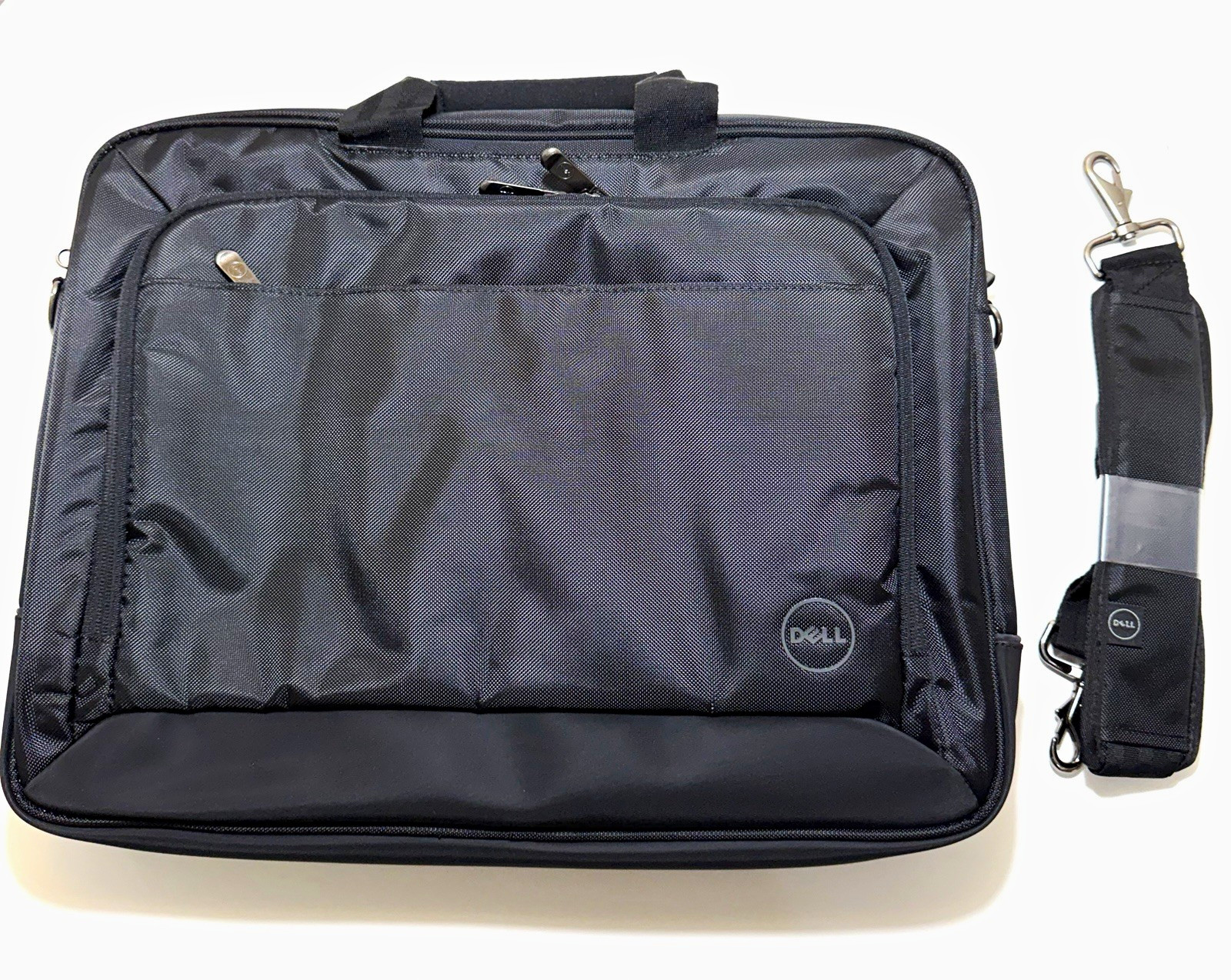 Dell Black Shoulder/Messenger Laptop Bag Padded Adjustable Strap Universal