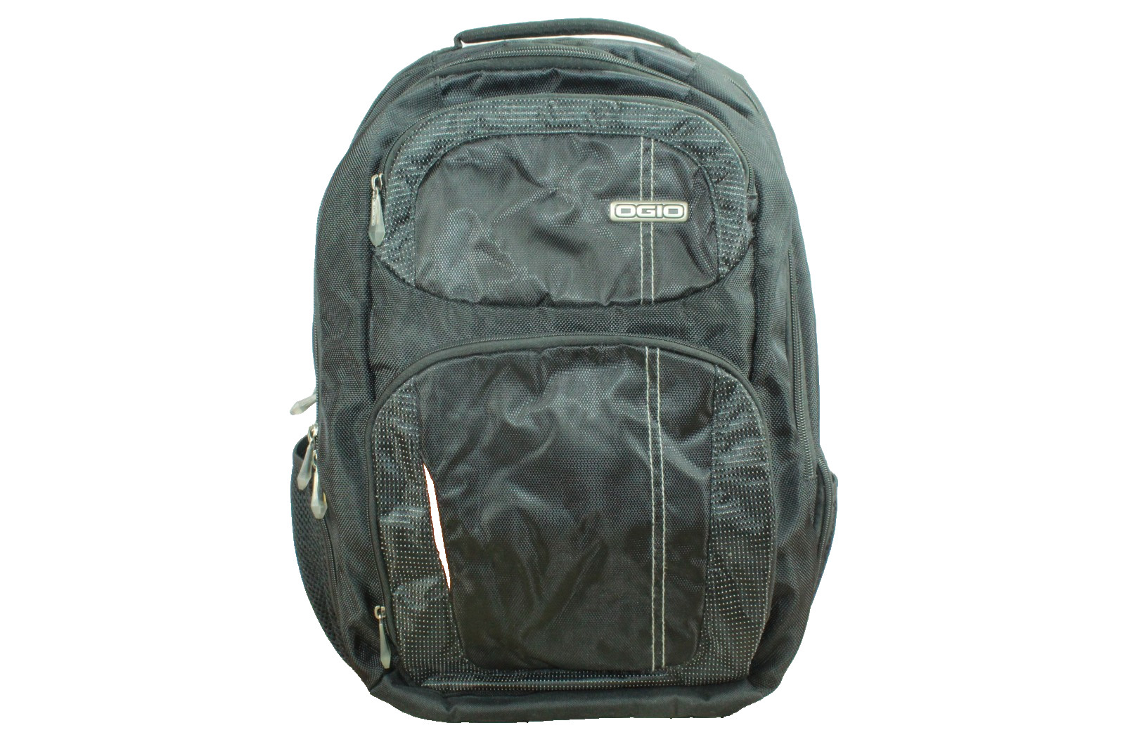Ogio Logo Gear Tech Air Flow Vented Zippered Laptop Bag Backpack Black